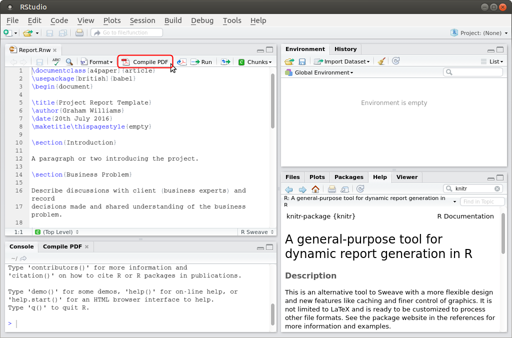 28.5 RStudio Compile PDF  Data Science Desktop Survival Guide